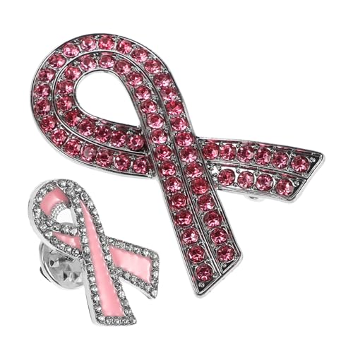 SAFIGLE 2 Stück Brustkrebs bewusstseins brosche Zarte Legierungs schleifenpins Vielseitig Tragbar Kleidung Rucksäcken Hüten Modisches Elegantes Accessoire zur Frauenunterstützung SAFIGLE 2 Stück Brustkrebs bewusstseins brosche Zarte Legierungs schleifenpins Vielseitig Tragbar Kleidung Rucksäcken Hüten Modisches Elegantes Accessoire zur Frauenunterstützung von SAFIGLE
