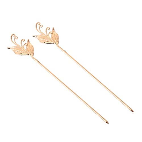 SAFIGLE 2stücke Haarnadel Chinesischer Haarstab Haaraccessoires Für Damen Hochzeit Party Retro Stil von SAFIGLE