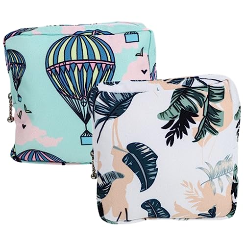 SAFIGLE 2 Stück Damenbinden Aufbewahrungstasche Binden Für Frauen Wiederverwendbare Damenbinden Tasche Periodentasche Für Die Nacht Kulturtasche Kulturbeutel Für Frauen Tragetasche von SAFIGLE