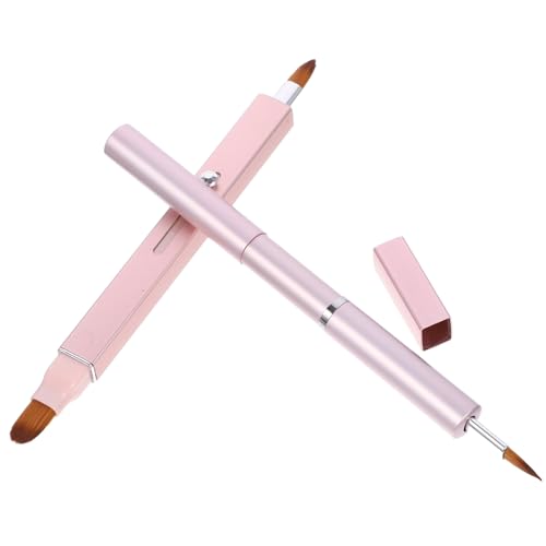 SAFIGLE 2stücke Einziehbarer Lippenpinsel Für Lippenstift Und Lipgloss Applikator Make-up Tools Für Frauen Unterwegs Tragbar von SAFIGLE