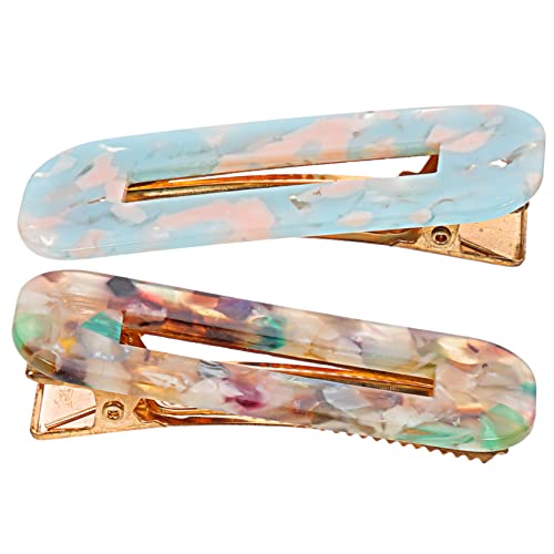 SAFIGLE 2 Stück Entenschnabel-Haarspange Clips Zubehör haarschmuck haarspangen haarnadeln haarteil clip haarklammer Haarklammern Haarspange für Frauen Acetatfolie von SAFIGLE