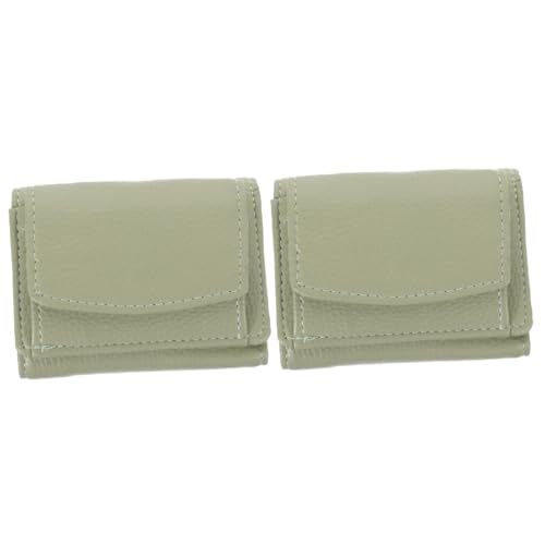 SAFIGLE 2 Stück Geldbörsen Geldbörsen Organizer Für Mädchen Für Mädchen Karten Organizer Pu Kartenhalter von SAFIGLE