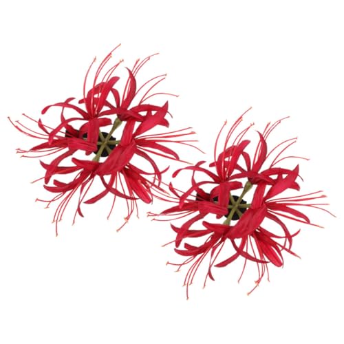 SAFIGLE 2stücke Blumenhaarspange Blume Haarklammer Blumenhaarspange Haarspange Blumenhaaraccessoire Haarschmuck Für Mädchen Spange Für Dünnes Haar Haarspange Für Frauen Haarnadel von SAFIGLE