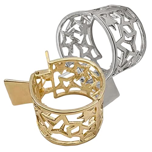 SAFIGLE 2 Stück Haarspangen für Damen Geometrische Stern Haarclips und Rutschfeste Haarklammern für Hohe Haaraccessoire für Sport von SAFIGLE