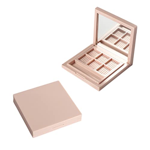 SAFIGLE 2stücke Leere Lidschattenschale Diy Lidschattenpalette Lidschatten-unterverpackungsboxen Fächer Zur Aufbewahrung Von Augen-make-up Für Mädchen Und Frauen von SAFIGLE