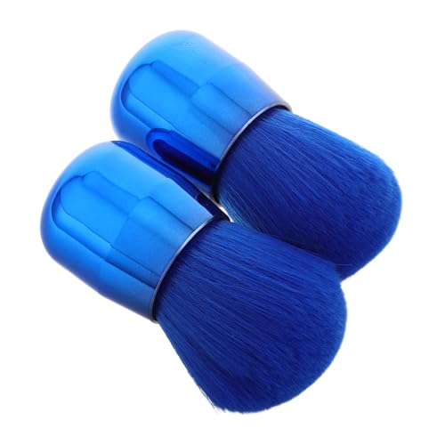 SAFIGLE 2 Stück Puderpinsel Großflächiger Rougepinsel Weiche Makeup Bürste Tragbares Kosmetik Tool für Mädchen für Reise und Alltag von SAFIGLE