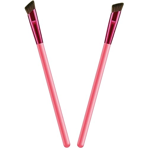 SAFIGLE 2stücke Augenbrauenpinsel Abgewinkelt Für Frauen Eyeliner Make-up Kosmetik Werkzeuge Schönheit Tools von SAFIGLE