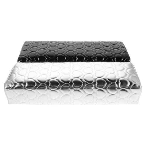 SAFIGLE 2 Stück Nagel-Ellenbogenauflage: Rechteckiges Nail Tech-Handkissen für Frauen und Mädchen, weiche Ellbogenauflagepolster, Kissen für Haushalt und Salon-Schreibtischmaniküre von SAFIGLE