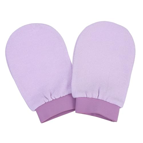 SAFIGLE 2 Stück Peeling Badetücher und Duschhandschuhe Exfolierende Reinigungshandschuhe für Rückenpflege Vielseitig Einsetzbar Hochwertigem Material für Entspannende Duscherlebnisse von SAFIGLE