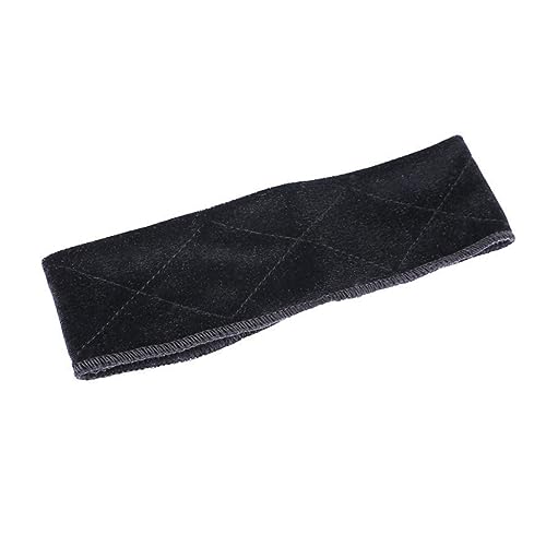 SAFIGLE 2 Stück Perückenzubehör Spitze gewelltes Stirnband Haarband Patch Griff Mesh-Perücke Kopfbedeckung Perückenbefestigungsband Perücke Mesh-Abdeckung Einstellbares Stirnband Schwarz von SAFIGLE