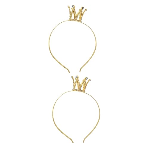 SAFIGLE 2 Stück Prinzessin Haarreif Goldener Haarschmuck Leicht Partyzubehör Foto Requisiten Mädchen Haarschmuck für Geburtstagsfeier und Festliche Anlässe SAFIGLE 2 Stück Prinzessin Haarreif Goldener Haarschmuck Leicht Partyzubehör Foto Requisiten Mädchen Haarschmuck für Geburtstagsfeier und Festliche Anlässe von SAFIGLE