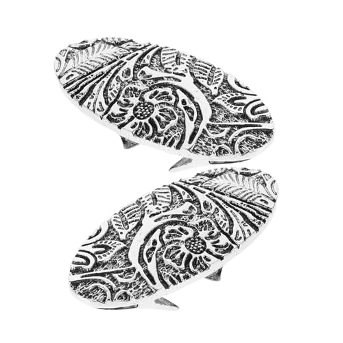 SAFIGLE 2 Stück Retro Cardigan Mantelverschluss Cinch Clips für Damenkleider Blusen Pullover Schals Praktische Accessoires von SAFIGLE