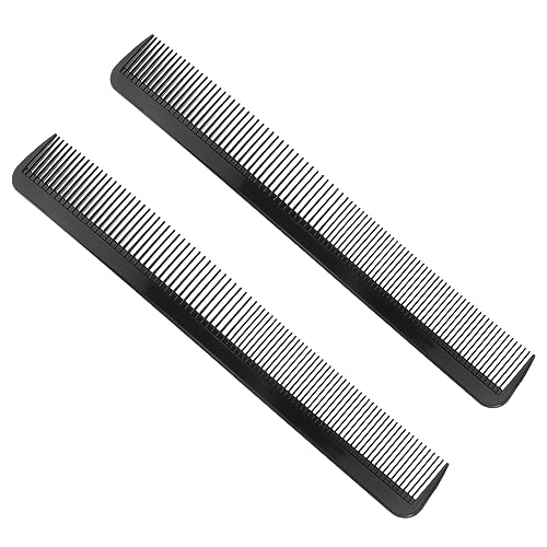 SAFIGLE 2 Stück S Förmiger Doppelseitiger Kamm Friseurzubehör Friseurbürste Kopfhaut Friseurbedarf Kämme Für Männer Haarkamm Bartkamm Styling Friseurkamm Zahnkamm von SAFIGLE