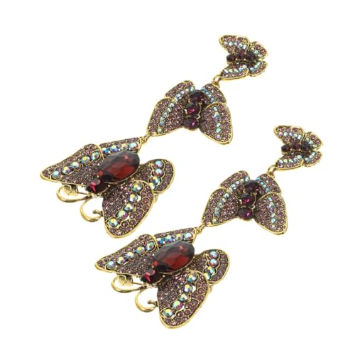 SAFIGLE 2 Stücke Schmetterlingsbrosche Metall Mode Brosche mit Strass für Damen Anstecknadel für Kleidung Schal und Hüte Vielseitiges Schmuckzubehör für Partys SAFIGLE 2 Stücke Schmetterlingsbrosche Metall Mode Brosche mit Strass für Damen Anstecknadel für Kleidung Schal und Hüte Vielseitiges Schmuckzubehör für Partys von SAFIGLE