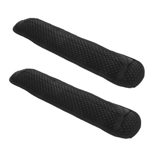 SAFIGLE 2 Stück Schulterpolster Atmungsaktive Rutschfeste Gepolsterte Trägerauflagen Verlängerte Bequemlichkeit für Rucksack Umhängetasche Laptop Sporttaschen von SAFIGLE