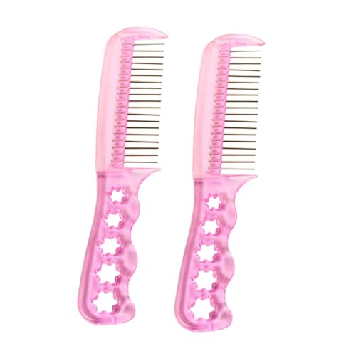 SAFIGLE 2 Stück Statische Perücken Drahtbürste für Puppen und Haarverlängerungen Schonend Entwirrend Ergonomisch Geeignet für Mädchen und Frauen Professionelles Styling Tool von SAFIGLE