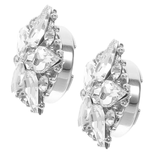 SAFIGLE 2stücke Manschettenknöpfe Mit Stern Für Herren Und Damen Zinklegierung Mit Strasssteinen Modisches Accessoire Für Business-kleidung Und Anzüge Einzigartiges Design Für Hemden von SAFIGLE