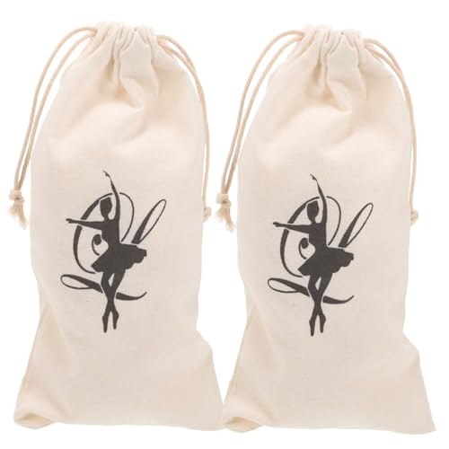SAFIGLE 2 Stück Tanzschuh Aufbewahrungstasche Reise Schuhtaschen Tanztaschen Aufbewahrungstaschen Mädchen Tanztasche Schuh Organizer Ballettschuhe Balletttasche Ballettschuh von SAFIGLE