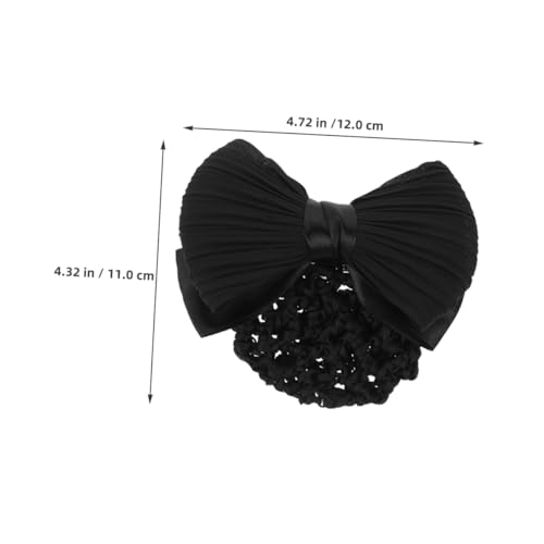 SAFIGLE 2stücke Haarnetz Mit Schleife Für Dutthalter Haarnetz Für Damen Haar Haarbefestigung Stylische Haarspange Zur Abdeckung Von Haarknoten Dutthalter von SAFIGLE