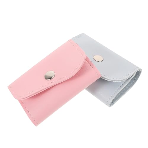 SAFIGLE 2stücke Tragbarer Nagelwerkzeugkasten Mit Schnappverschluss Organizer Für Maniküre-werkzeuge Transparente Aufbewahrungsbox Für Nagelbohrer Leicht Und Handlich Für Heimgebrauch von SAFIGLE