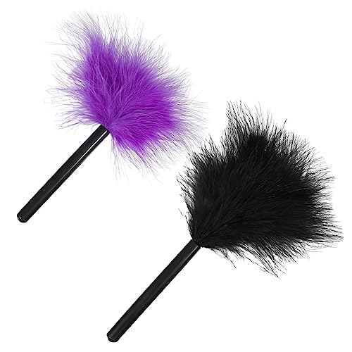 SAFIGLE 2 Stück flaum puff Pulver Schwamm-Make-up drücken Velours gepresster Blätterteig Gesichtsausschlag Gesichts- machen Puffer Kissen -Puff kleine Puderquaste Lose Puderquaste von SAFIGLE