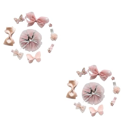 SAFIGLE 20 kinder haarschmuck hair accessories for girls schöne Kinderhaarschleifen Baby-Haarspangen-Kit Baby-Kit Spitzen-Kit Süss Kopfbedeckung schmücken einstellen Haarnadel von SAFIGLE