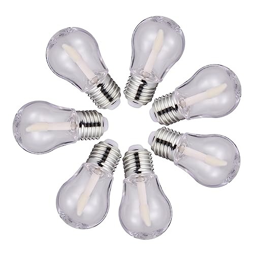 SAFIGLE 20 Stück 6 ml Lippenbalsam Tube Transparente Leere Lippenstift Aufbewahrung Selbstgemacht Lippenbalsam Behälter für Frauen Auslaufsicher für Kosmetik von SAFIGLE