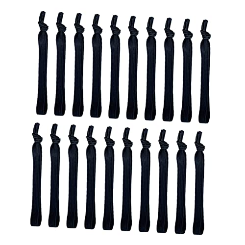 SAFIGLE 20stücke Verstellbare Haarbänder Für Männer Pferdeschwanzhalter Haarschmuck Aus Hochwertigem Material Elastisch Und Flexibel Atmungsaktiv Und Langlebig Für Sport Und von SAFIGLE
