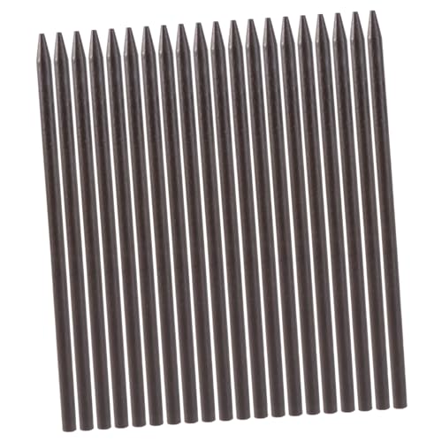 SAFIGLE 20 Stück Teiliges Natürliche Holz Haarstäbe Glatte Spitz Zulaufende Haarnadeln für Langes Haar Umweltfreundlich Angenehm zu Tragen Schlichtes Design für Frauen und Alltag von SAFIGLE