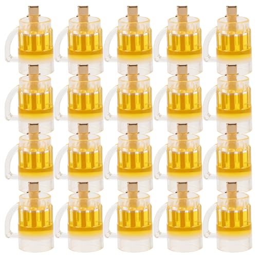 SAFIGLE 20 stücke Lustige Getränke Haar Clips Entenschnabel Alligator Haarspangen Funky Kawaii Haar Zubehör Für Frauen Mädchen Party Styling Und Foto Requisiten von SAFIGLE