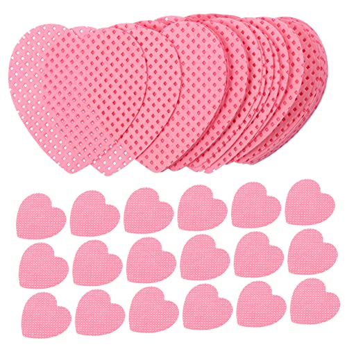 SAFIGLE 200blätter Nagellackentferner-pads Herzformig Für Nägel Mit Baumwolle Saugfähig Für Reisen Make-up-entferner von SAFIGLE