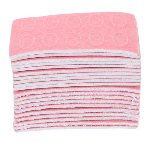 SAFIGLE 200 Stück Selbstklebende Sandpapier Aufkleber für Nagelhaut Entferner Professionelle Schleifpads für Nagelpflege und Maniküre Kompakt Leicht für Zuhause Salon und Unterwegs von SAFIGLE