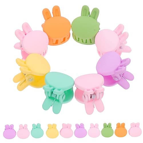 SAFIGLE 20stücke Haarklammern Mini Clips Mädchen Hasen Haarklammern Haarschmuck Harz Zubehör von SAFIGLE