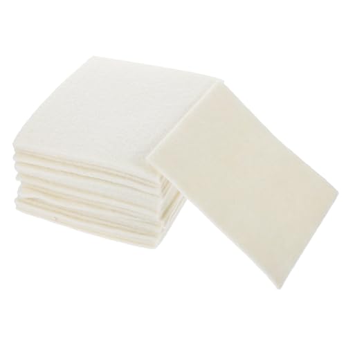 SAFIGLE 20stücke Dauerwellen-zubehör Wärmedämmmatte Aus Wolle Friseurschutzmatte Wärmedämmpad Für Dauerwellen von SAFIGLE