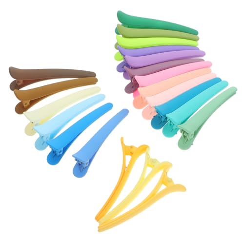 SAFIGLE 21 Stück Teiliges Bunte Alligator Haarklammern für Frauen Matte Große Haarspangen mit sicherem Griff Langlebige Haarclips für stilvolles Styling und Geschenkideen von SAFIGLE