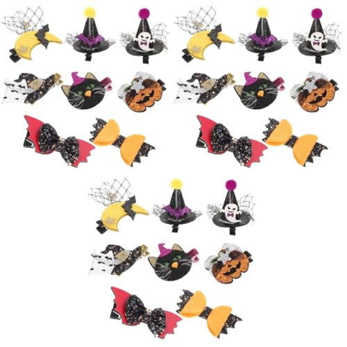 SAFIGLE 24stücke Teiliges Halloween Haarclip Mit Kürbis- Adorable Haarspangen Für Mädchen Accessoires Für Kostüme Und Festlichkeiten von SAFIGLE