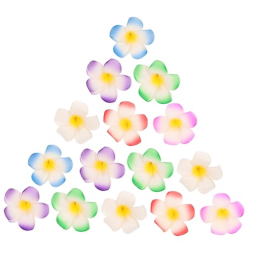 SAFIGLE 24stücke Kopfbedeckungen Haarschmuck Blumen Hawaii-stil Für Mädchen Frauen Geschenke Party Dekoration Leicht Umweltfreundlich von SAFIGLE