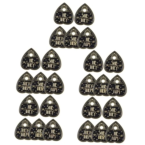 SAFIGLE 25 Stk Brosche Accessoire für Damenbekleidung schwarzes Dekor halloween geschenke halloween assecoires pinns Hutnadel süßer Emaille-Pin niedlich Stift Abzeichen schmücken Fräulein von SAFIGLE