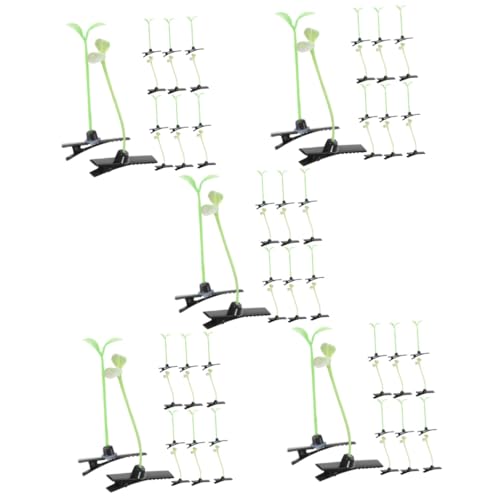SAFIGLE 250 Stck Teiliges Kleine Haarklammern mit Bohnensprossen Design Farbverlaufend Robuste Haarnadeln für Mädchen Haarschmuck Accessoires für Jahre Vielseitig für Alltag und Feier von SAFIGLE