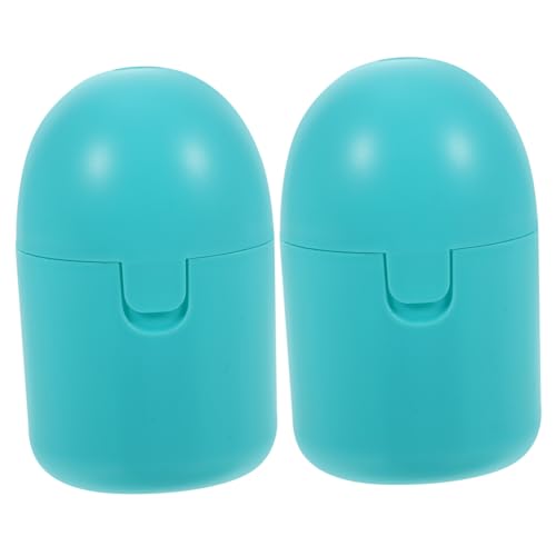 SAFIGLE 2Er-Packung Aufbewahrung sbox für Menstruation Becher Hallo Fanny Tassen Behälter für Frauen mit Zeitraum Tasse Menstruationspads Organizer Tassenaufbewahrung Tasse Fall pp Blau von SAFIGLE