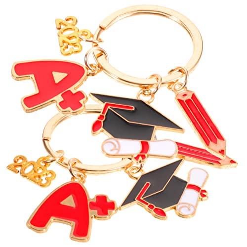 SAFIGLE Schlüsselanhänger Süßer Schlüsselanhänger Arzt 2 Stück Abschluss-schlüsselanhänger Für Klassenkameraden Taschenanhänger von SAFIGLE