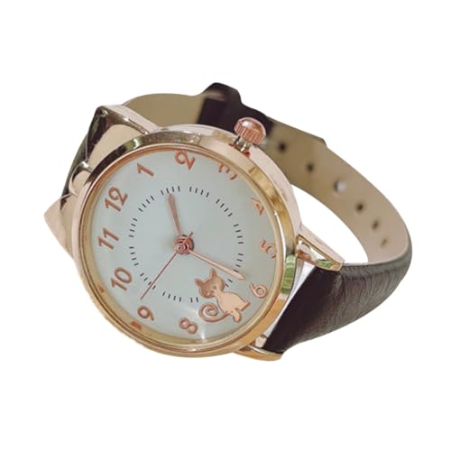 SAFIGLE 2St Damenuhr damenarmbanduhr Ladies Watch kleine Armbanduhr Uhren für Damen Armbanduhr für den täglichen Gebrauch Party-Armbanduhr Spiegelmaterial: gewöhnlicher Glasspiegel Black von SAFIGLE