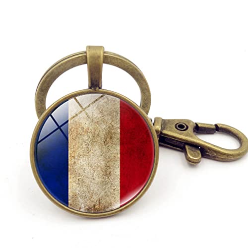 SAFIGLE Schickes Schlüsselset mit Flaggen-schlüsselanhängern für Männer und Frauen Kreativer Schlüsselhalter Irische Flagge Schlüsseldekoration von SAFIGLE