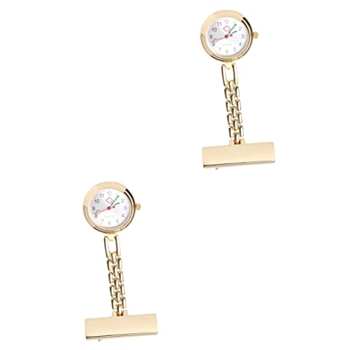 SAFIGLE 2St Krankenschwester Taschenuhr Herrenuhr Taschenuhr Vintage Taschenuhr mit Medical Watch sanitäter wanduhr Damenuhren Uhrengehäuse für Herren Uhr aus Zinklegierung von SAFIGLE