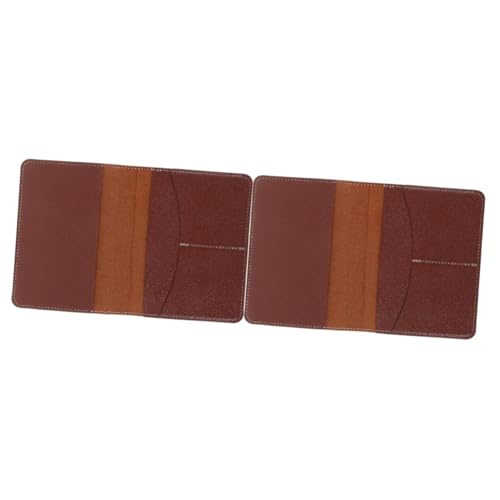 SAFIGLE 2stücke Reise-passhülle Pu- Für Damen Und Kompakte Und Tragbare Reisepass-Organizer Mit Für Ticket Und Karten Für Und Dokumentenschutz von SAFIGLE