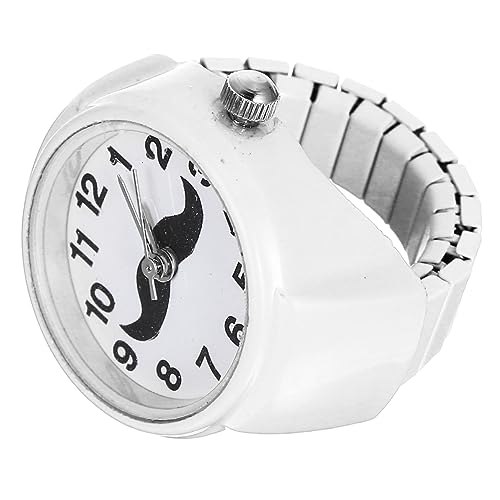 SAFIGLE 2St Ringuhr Retro Uhr damenuhr Uhr ringförmig Damen-Digitaluhren Herrenuhren Süßigkeiten Modeuhr Uhrenringe Sport Fingeruhr Fingerkreis Anschauen Fräulein schmücken Abs von SAFIGLE