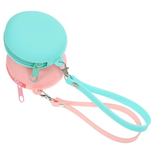 SAFIGLE 2stücke Kabel Aufbewahrungstasche Für Kopfhörer Und Elektronik Mit Reißverschluss Organizer Für Handtasche Reiseetui Aus Silikon Tragbar Mit Handgelenk Gurt von SAFIGLE