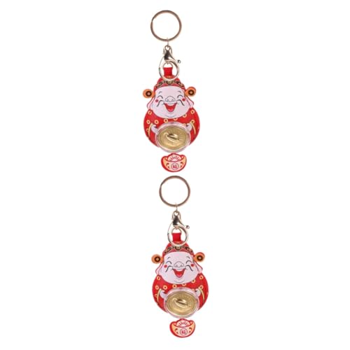 SAFIGLE 2St des Reichtums Schlüsselanhänger chinesische verzierung Chinesische Schlüsselanhänger Auto schlüsselanhänger car Keychain Taschenanhänger Anhänger im chinesischen Stil von SAFIGLE