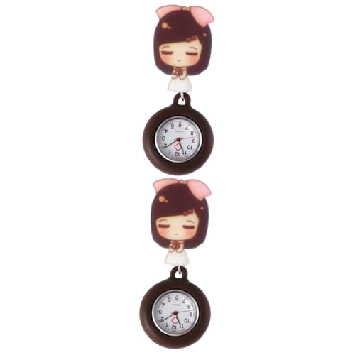 SAFIGLE 2St medizinische Uhr Popular tatsächl Wanderuhr hängend Digitaluhr Schlüsselbund tragbare Schwesternuhr Krankenschwester Taschenuhr teleskopisch Schlüsselanhänger Stift Anschauen von SAFIGLE