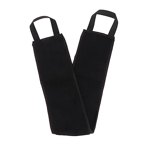 SAFIGLE 2Stück Bräunungsöl Rückenschrubber Badetuch Mit Komfortband Streifen Massagehandtuch Für Sanftes Peeling Und Pflege Schwarz Für Strand Und Wellness von SAFIGLE